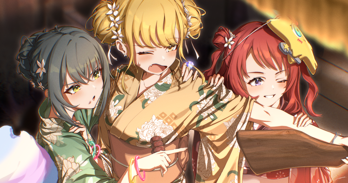 夏日祭典插画特辑