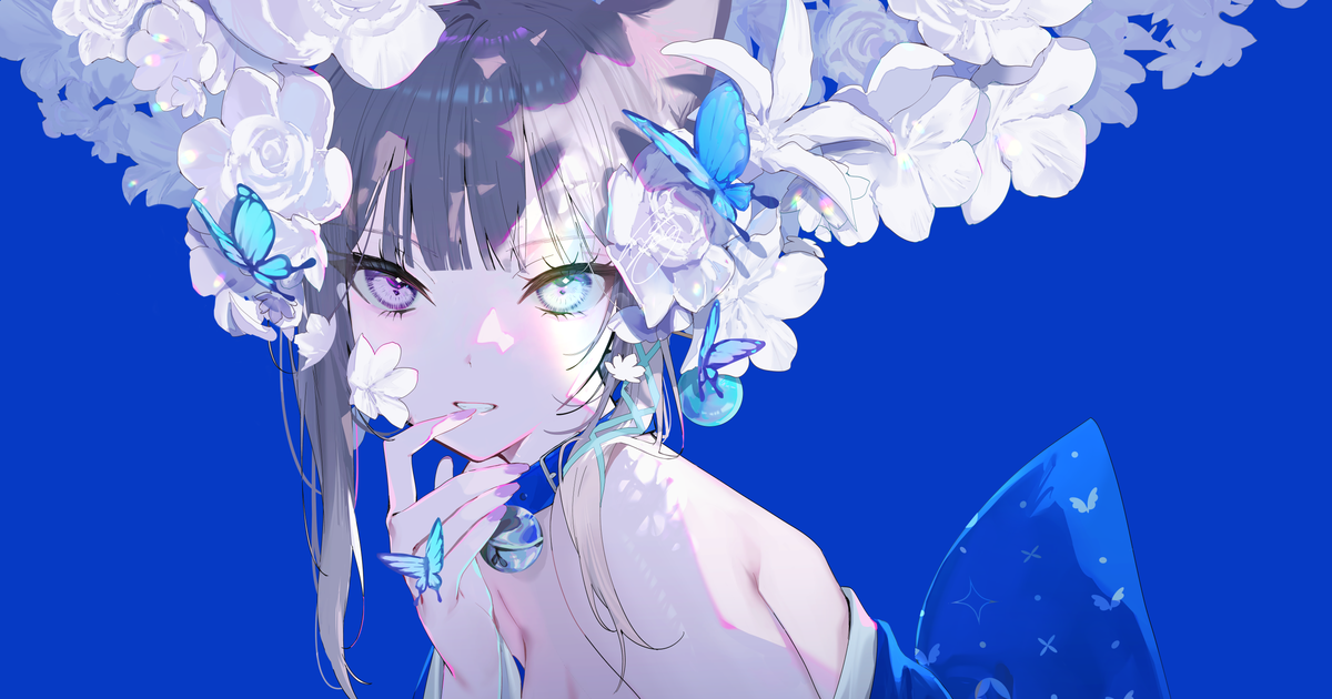 蓝色插画特辑