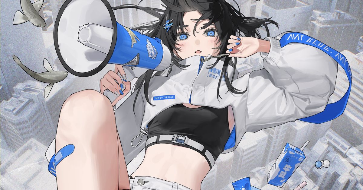 坠落＆漂浮插画特辑