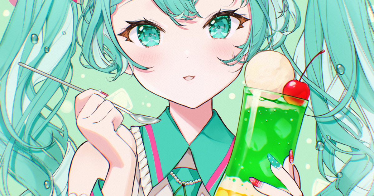 冰淇淋汽水插画特辑