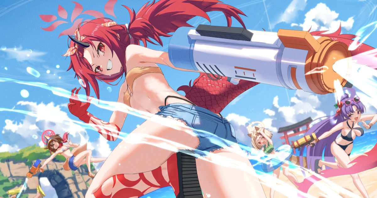 水枪插画特辑