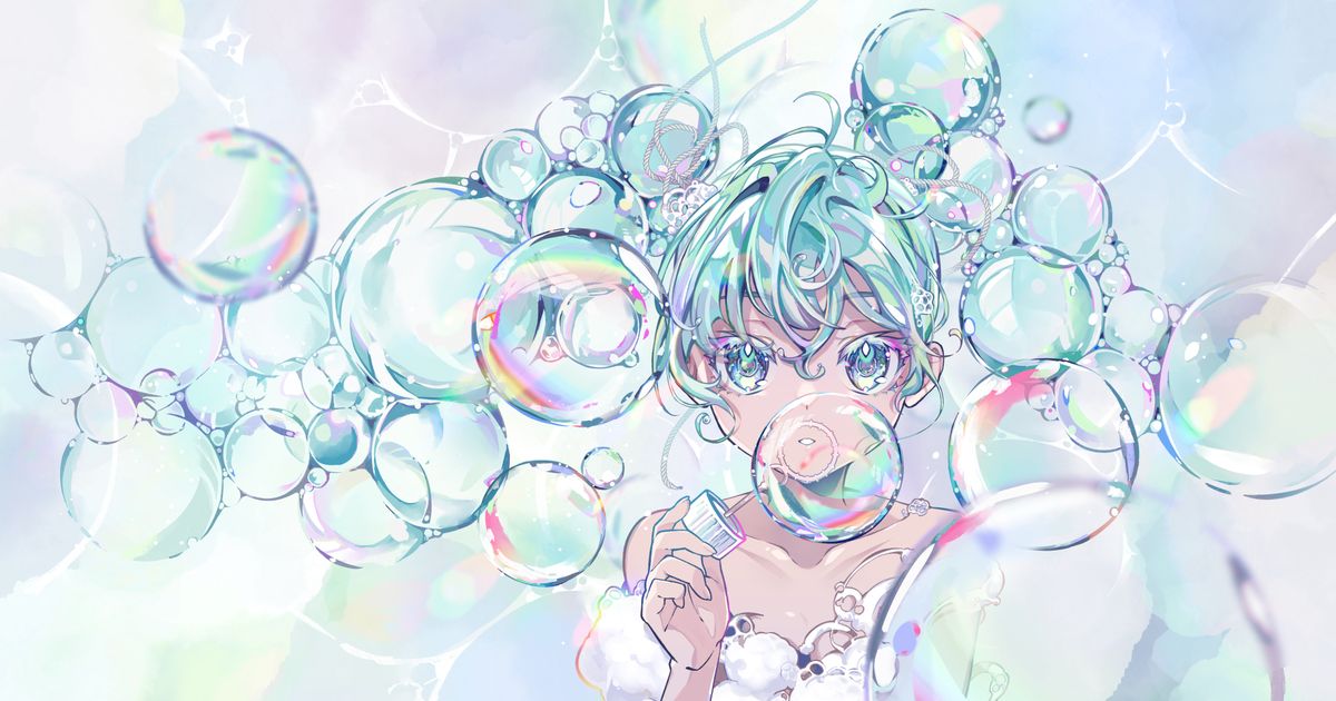 细腻闪耀的透明美感插画特辑