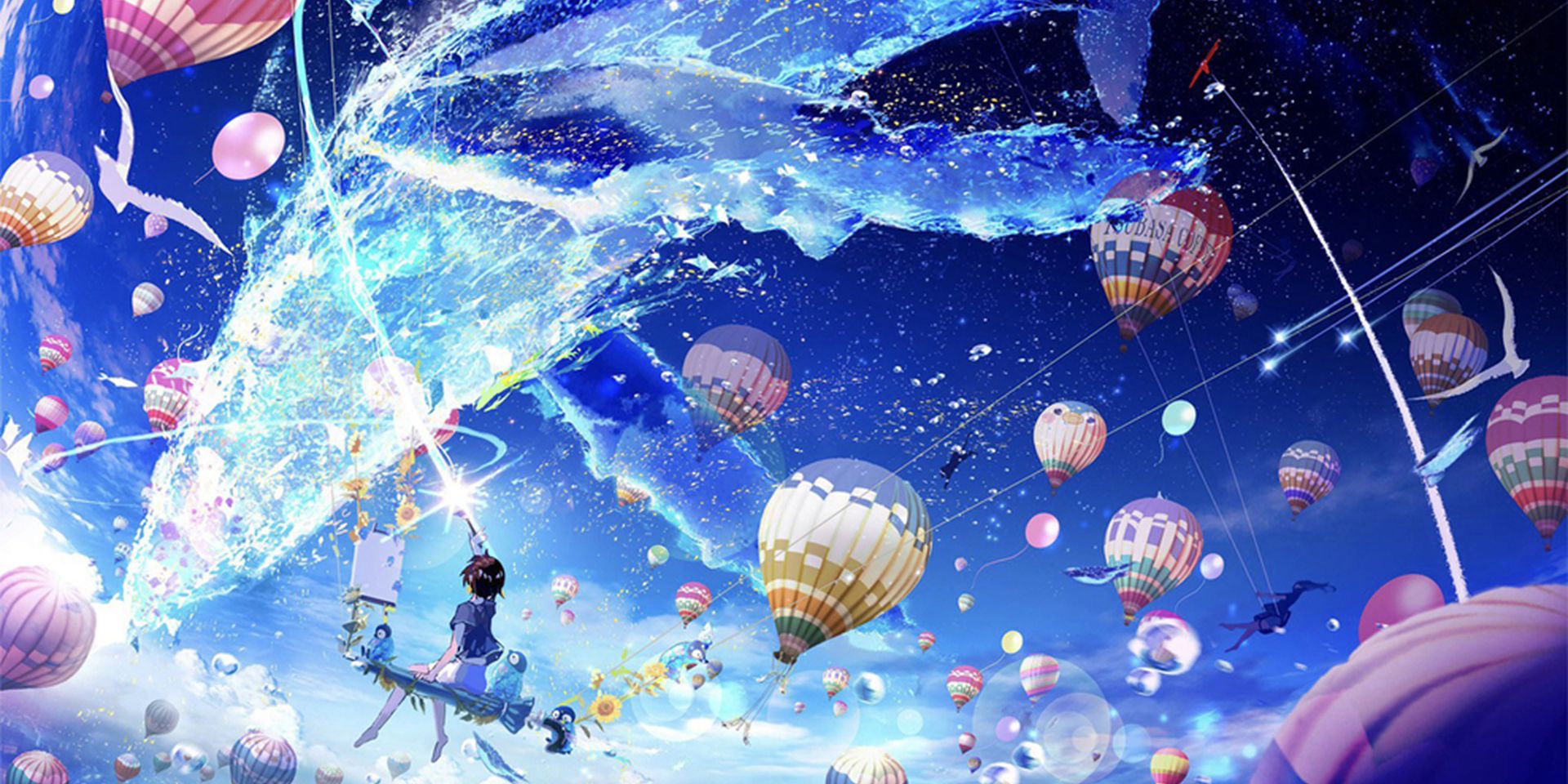 まころん（makoron）：蓝色系梦幻风景与初音未来同人插画师 – Pixiv 插画师