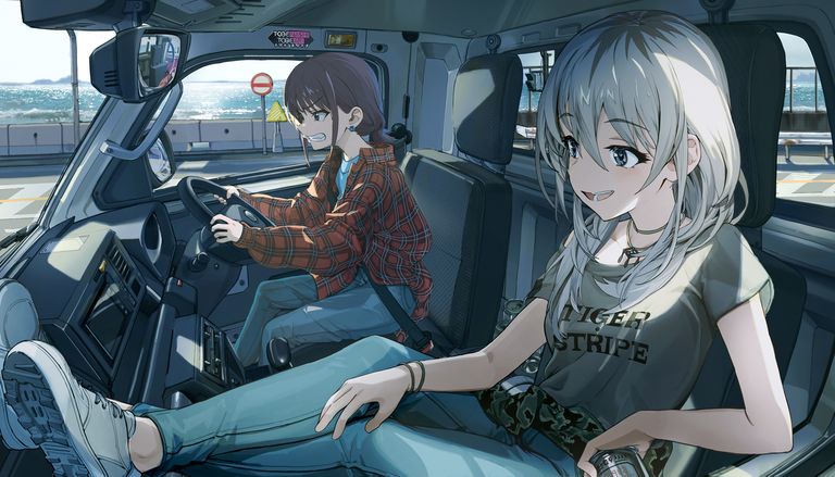 兜风插画特辑
