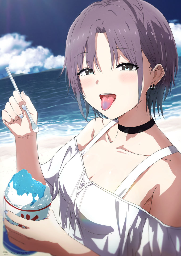沁凉甜点冰沙插画特辑