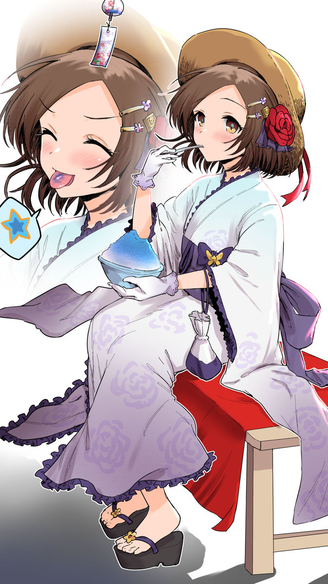 沁凉甜点冰沙插画特辑