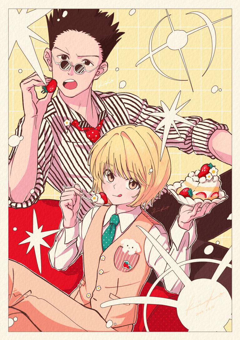 甜点×角色插画特辑