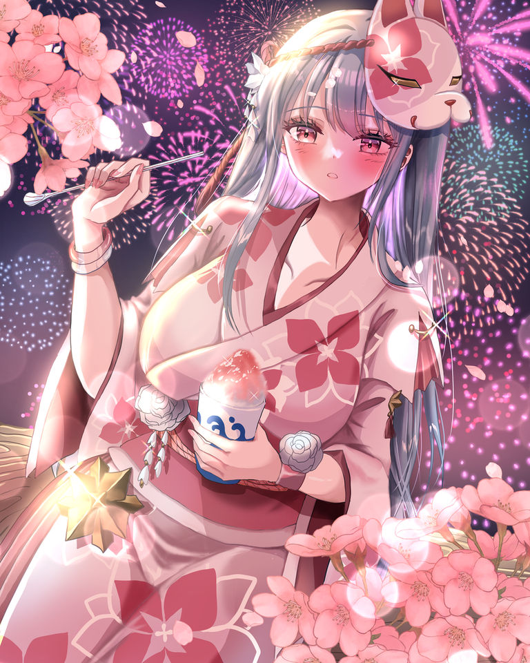 沁凉甜点冰沙插画特辑