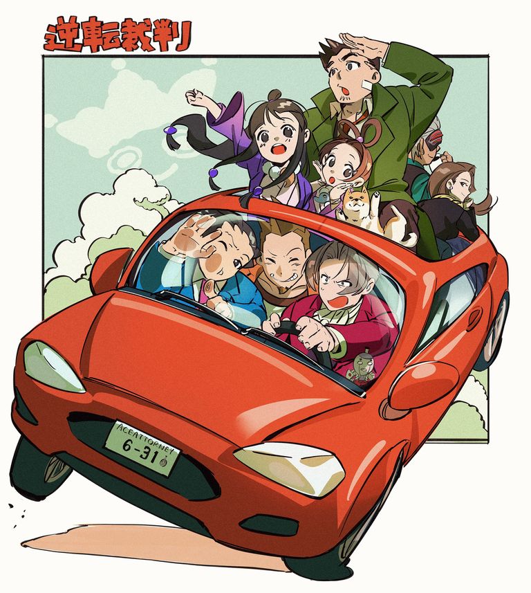 兜风插画特辑