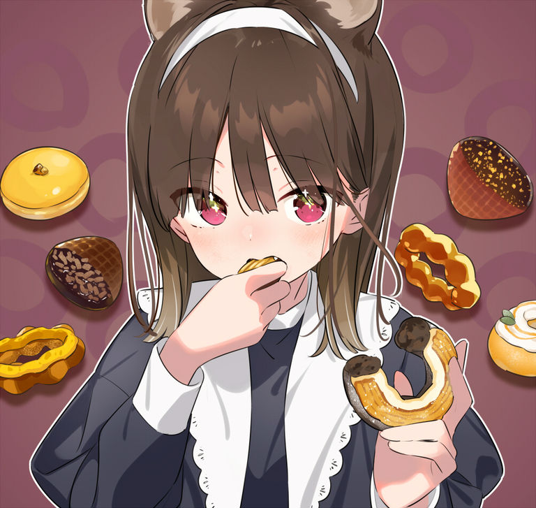 甜甜圈插画特辑
