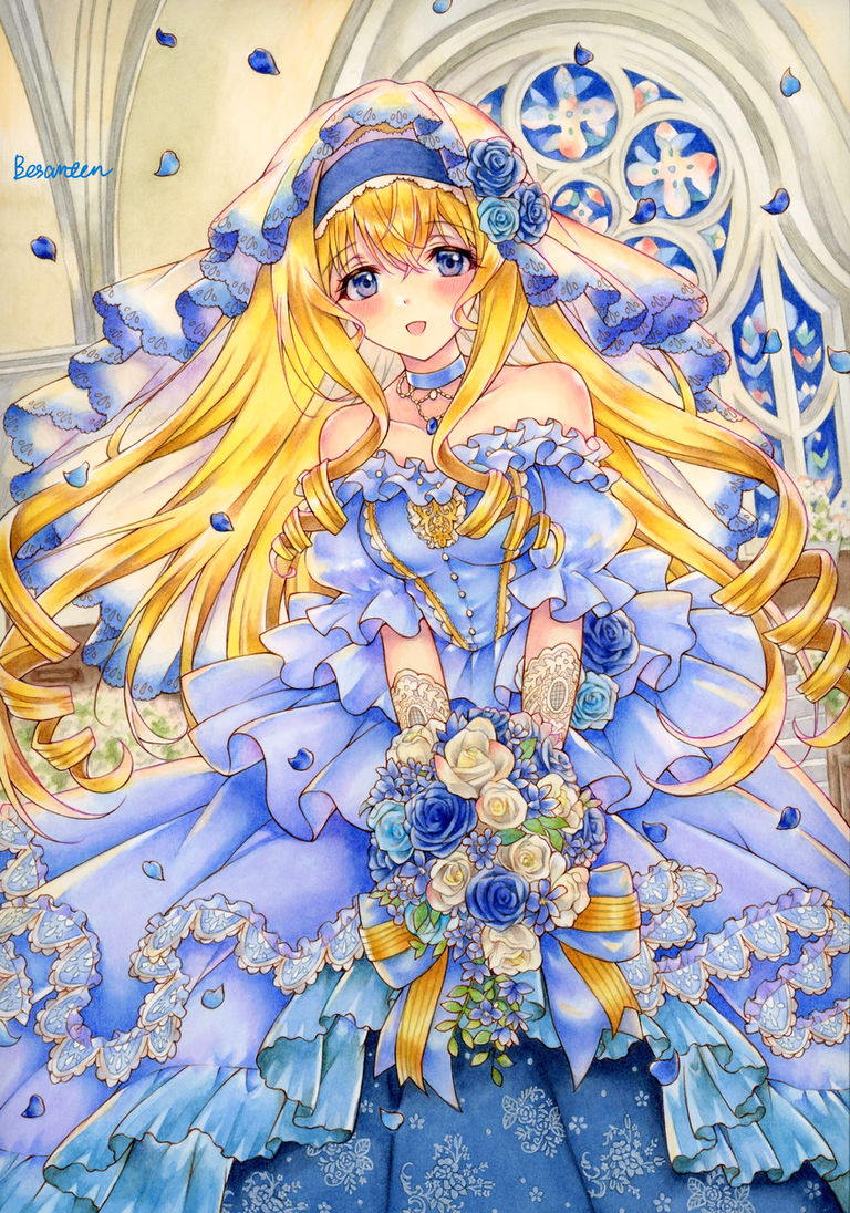 婚纱插画特辑