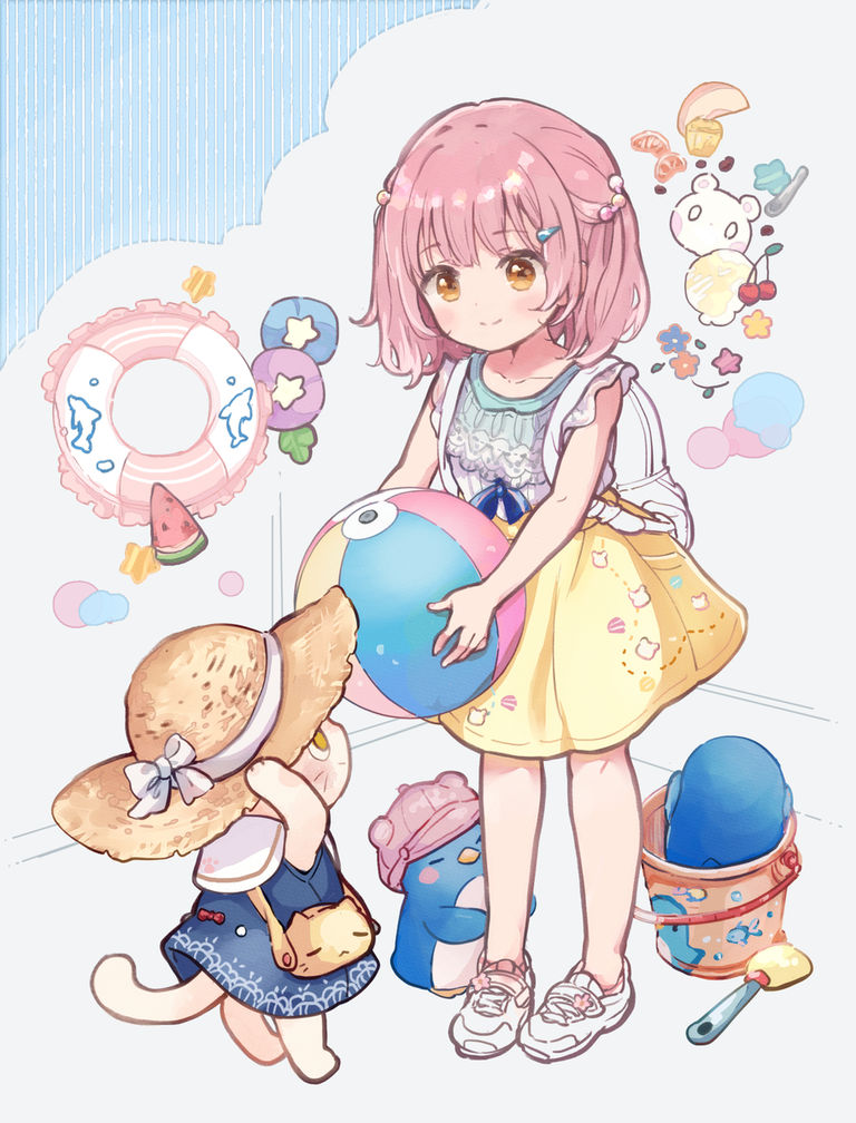 海滩排球插画特辑