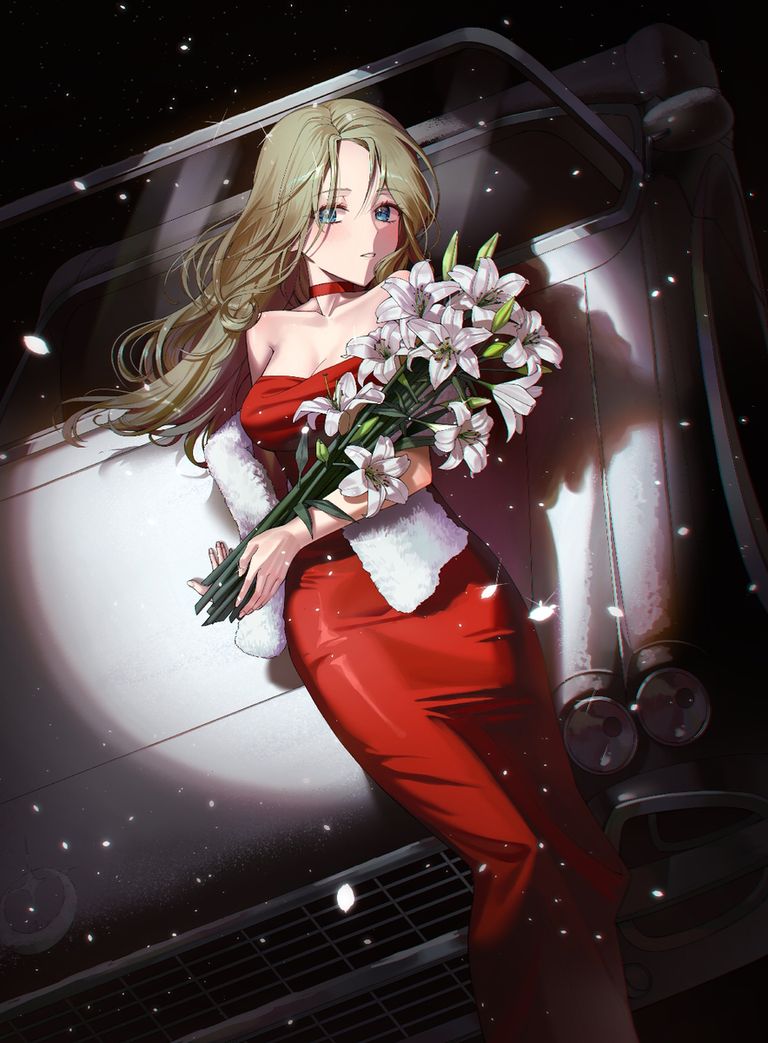 百合花插画特辑