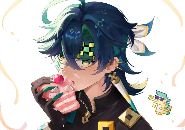 甜点×角色插画特辑