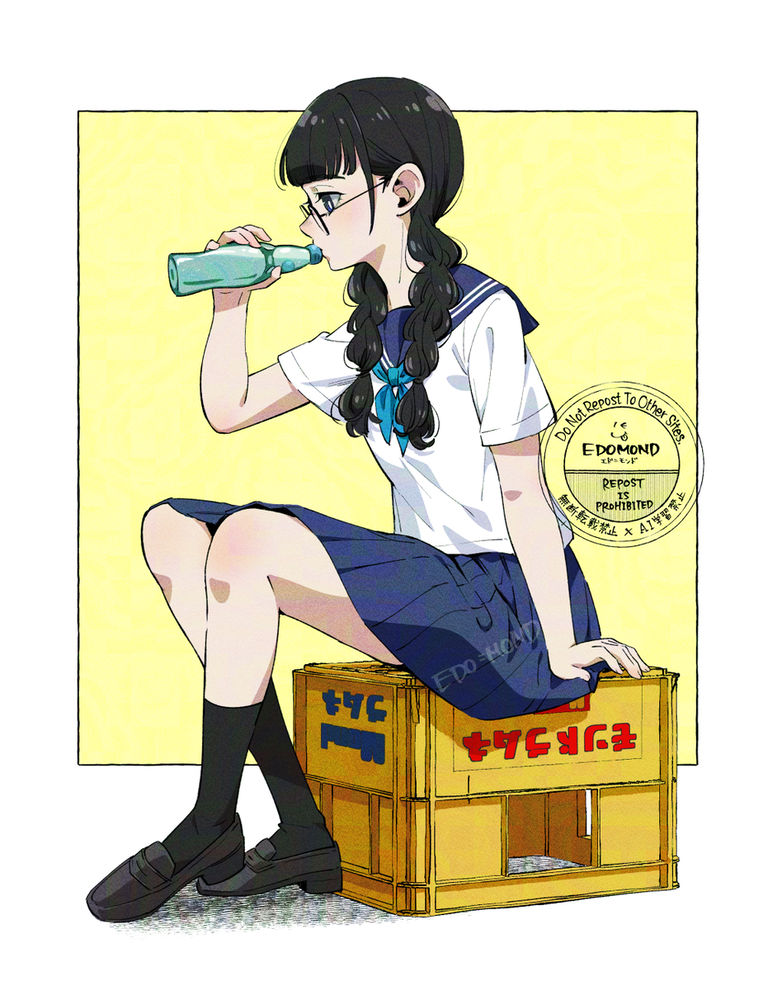 清澈透亮的畅快感！弹珠汽水插画特辑