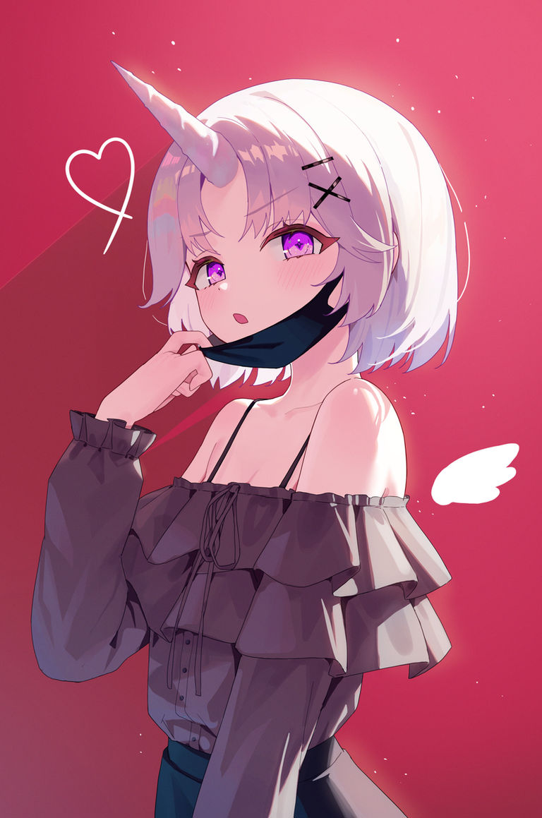 露肩装插画特辑