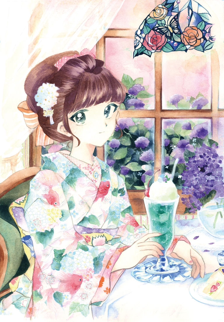 冰淇淋汽水插画特辑