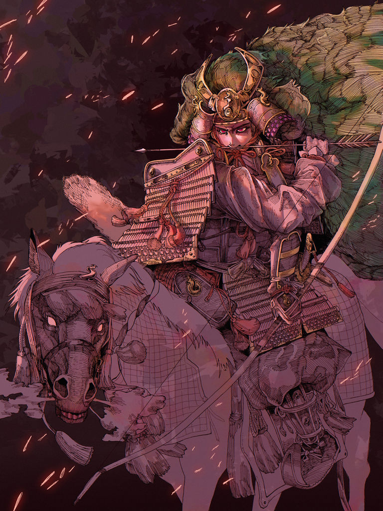 弓箭插画特辑