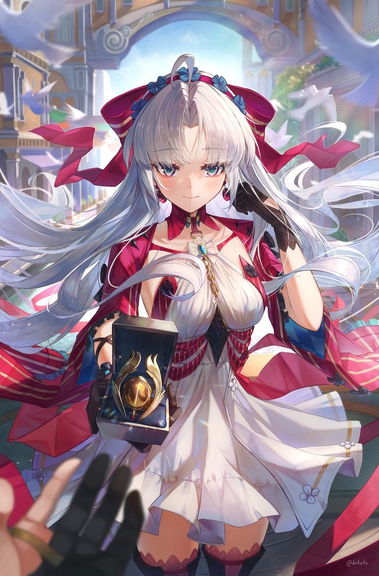 飘逸发丝插画特辑