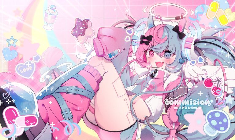 糖果色插画特辑