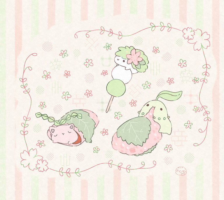 日式甜点插画特辑