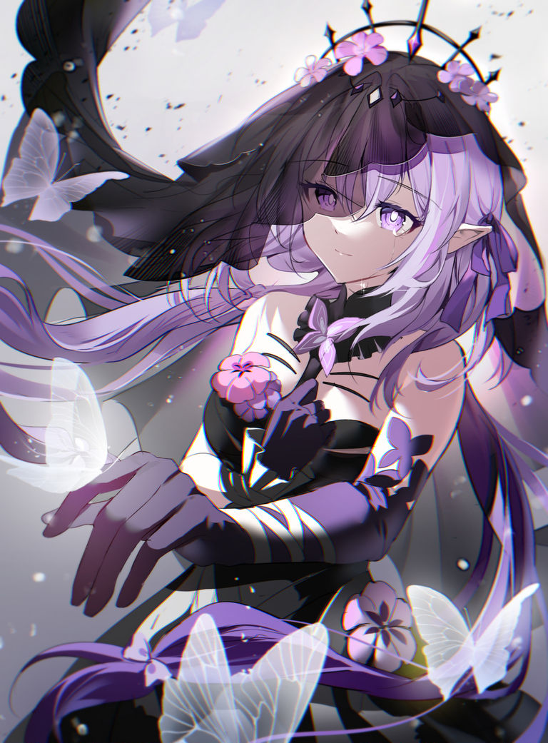 「蝴蝶超可爱」插画特辑