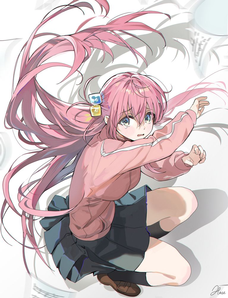 飘逸发丝插画特辑