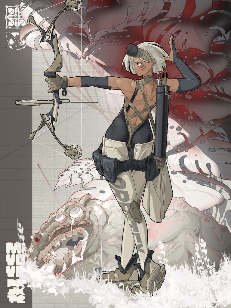 弓箭插画特辑