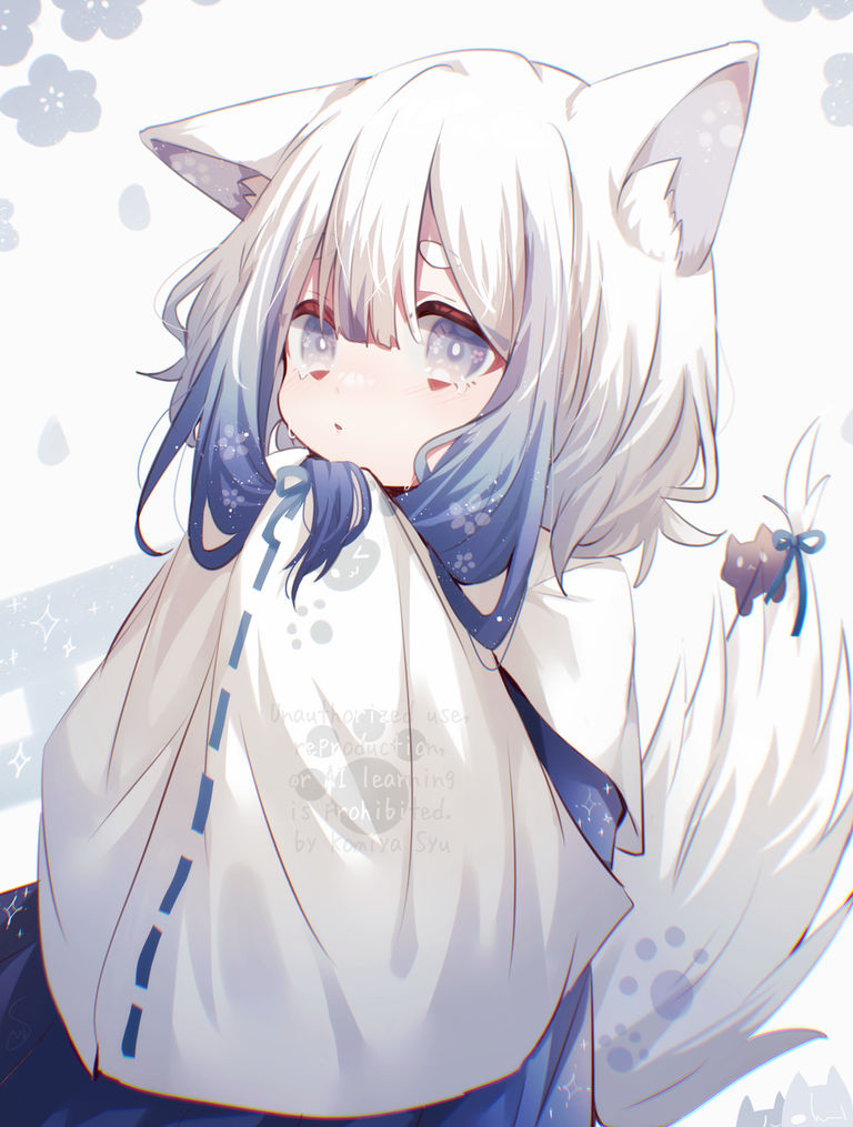 渐变发色插画特辑