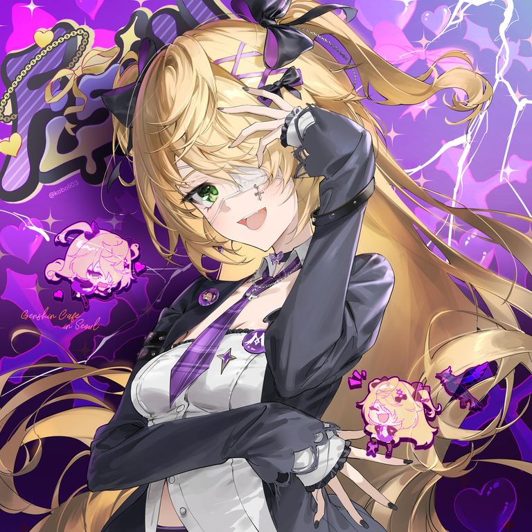 双马尾公主头插画特辑