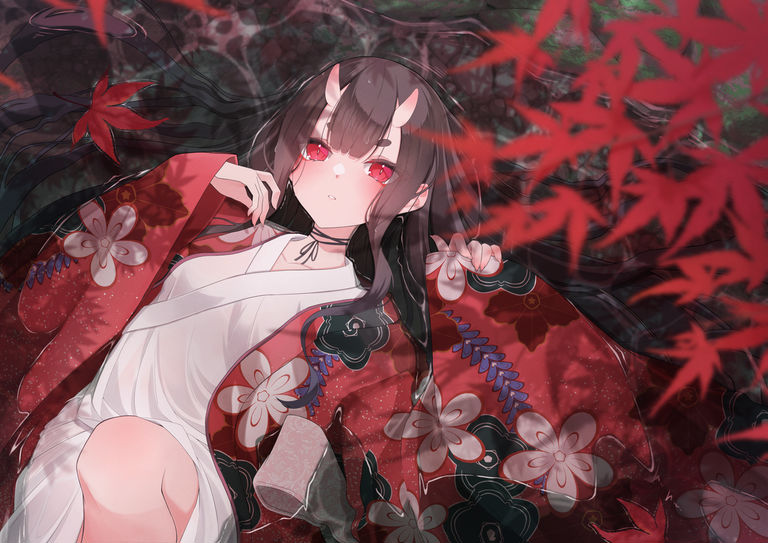 浸在水中插画特辑
