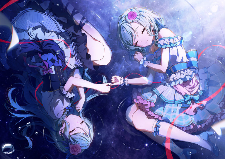 浸在水中插画特辑
