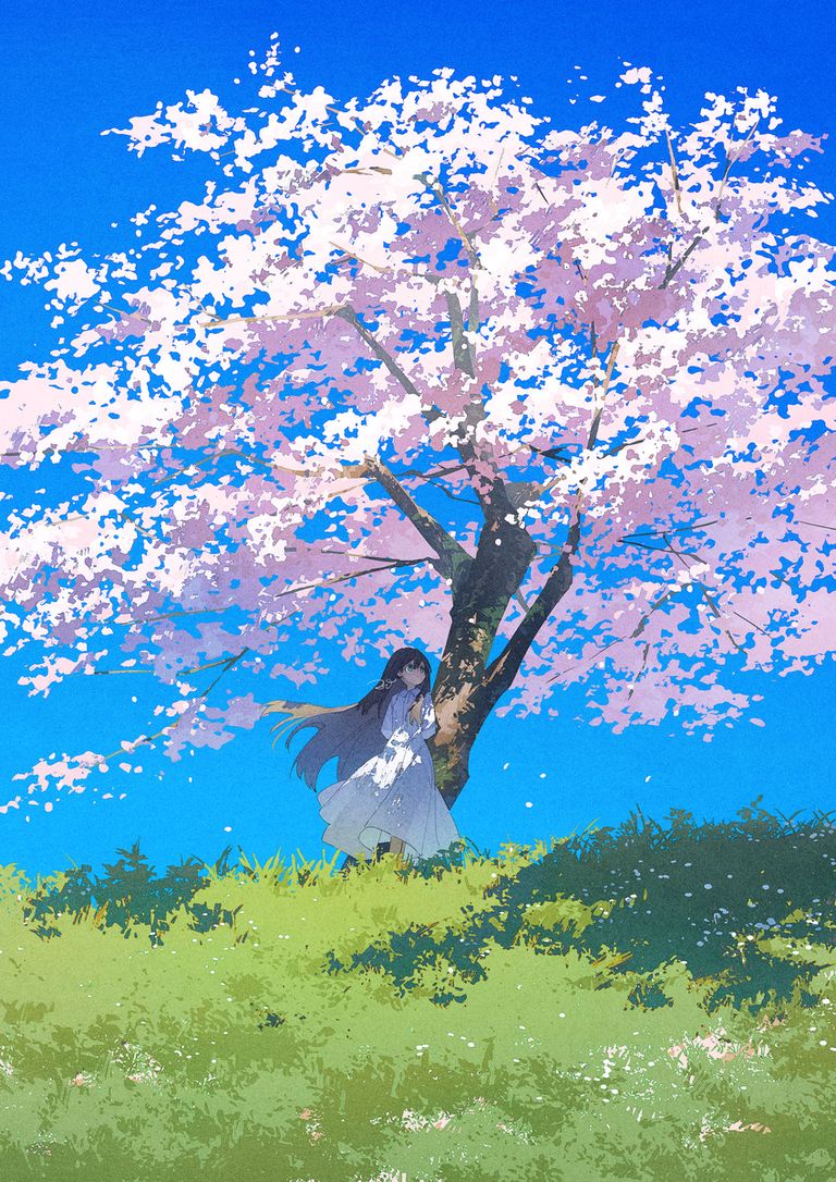 白色连衣裙插画特辑
