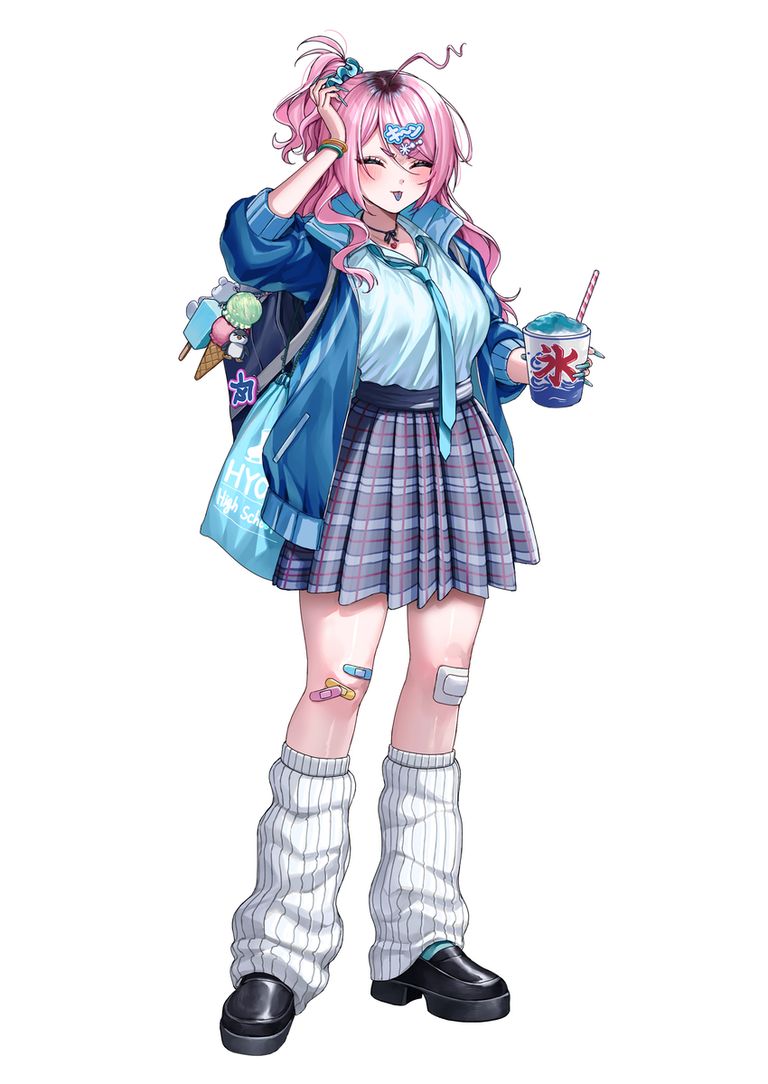 沁凉甜点冰沙插画特辑