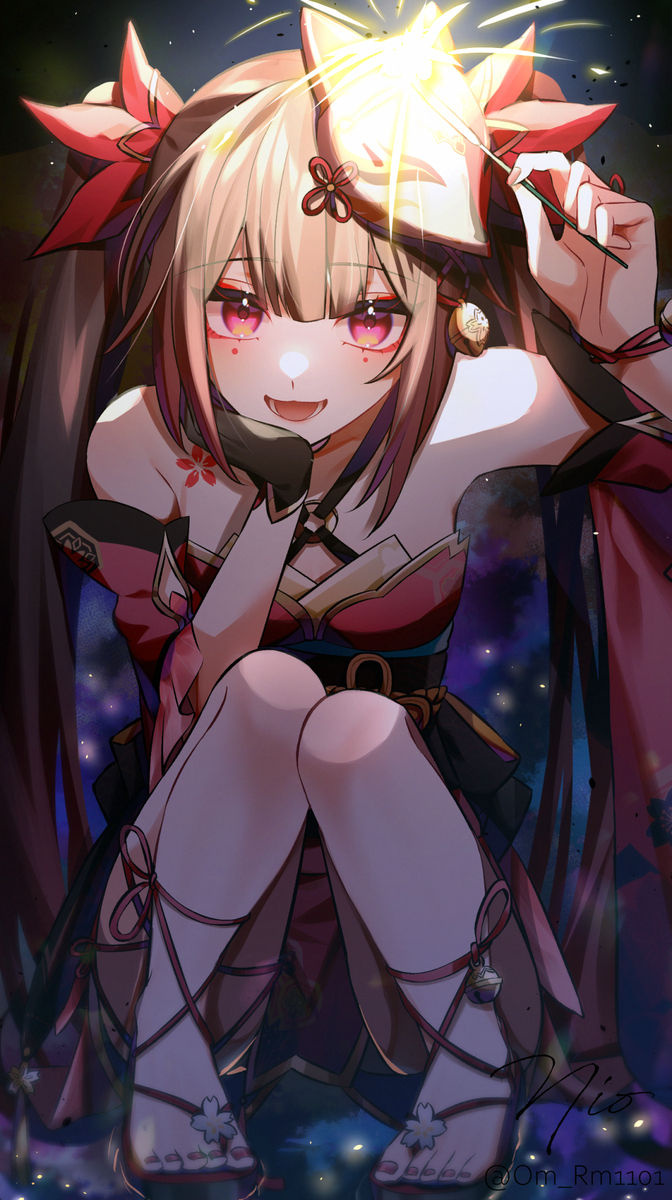 手持烟花插画特辑