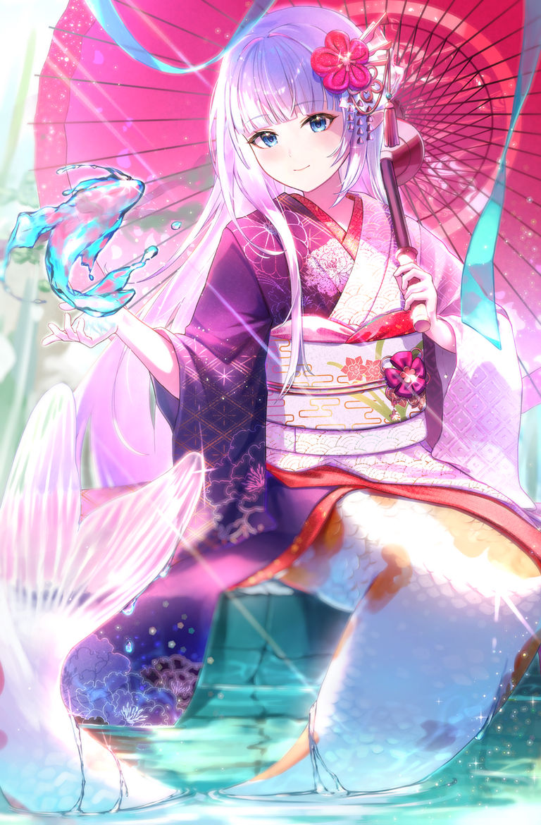 油纸伞插画特辑