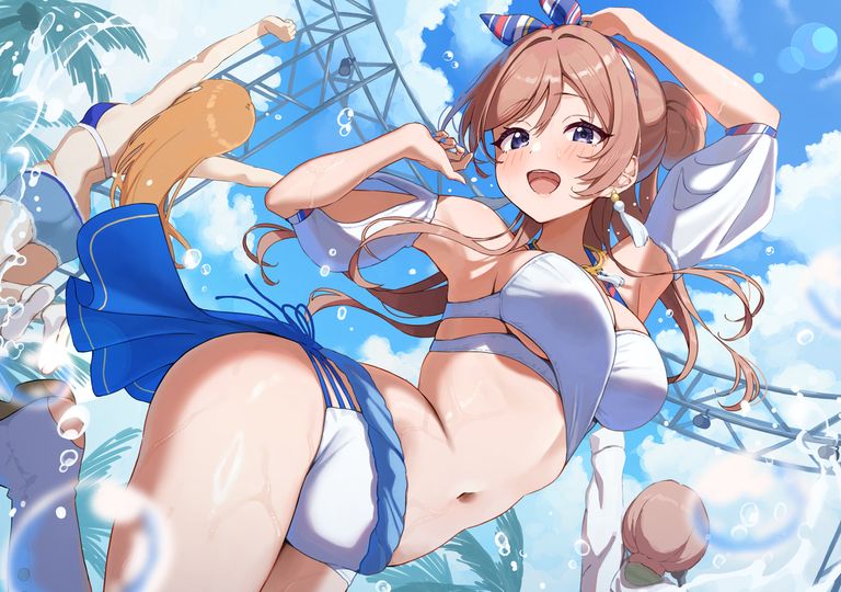蓝天与角色插画特辑