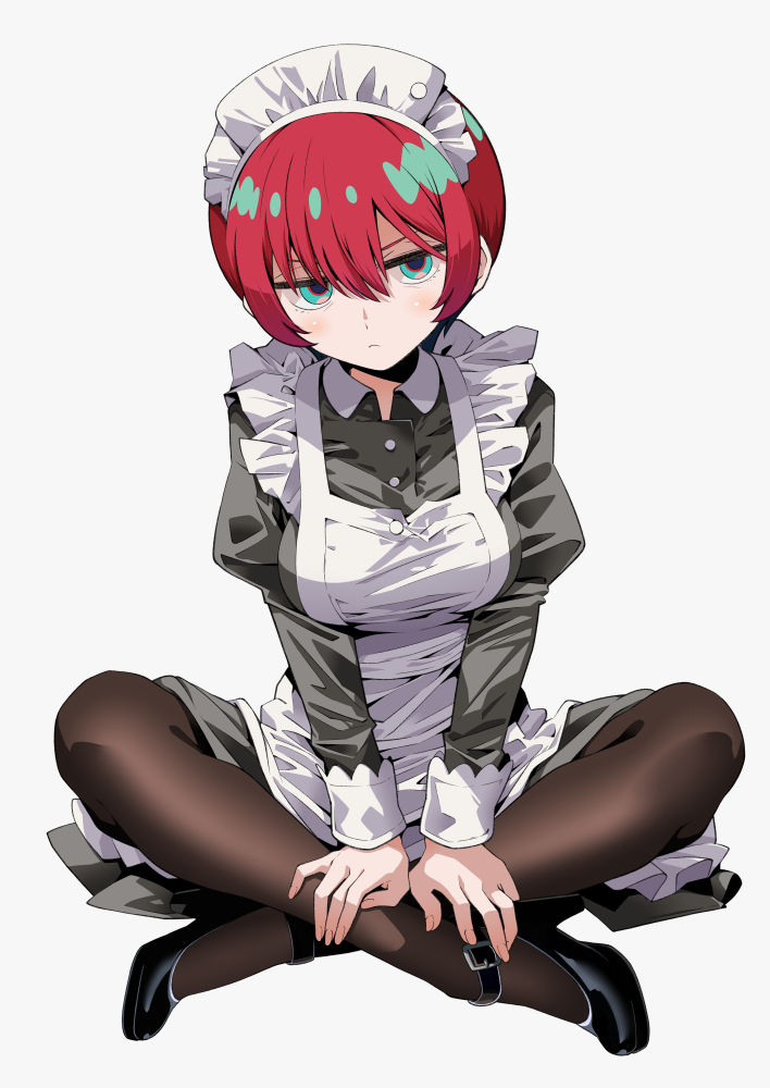 盘腿坐姿插画特辑