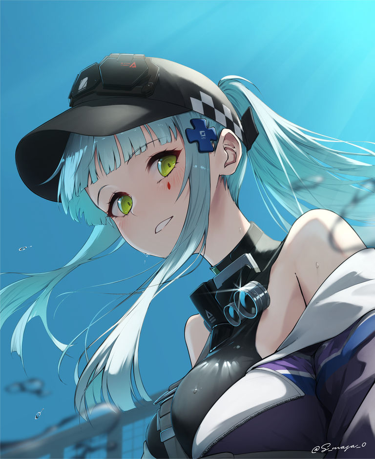 随风摇曳的马尾辫插画特辑