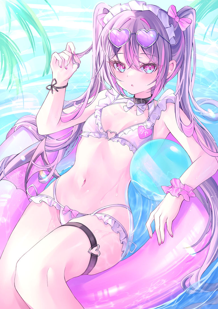游泳圈插画特辑
