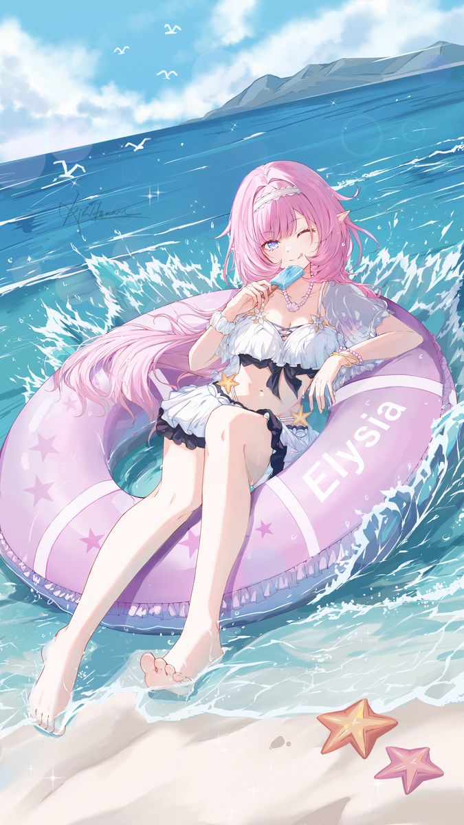游泳圈插画特辑