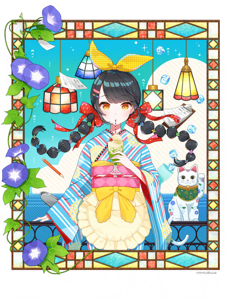 冰淇淋汽水插画特辑