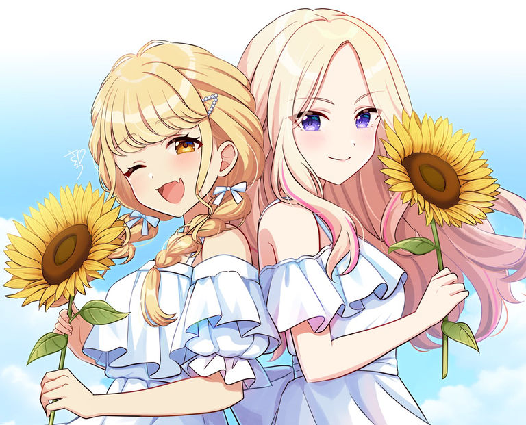 夏日绽放的向日葵插画特辑