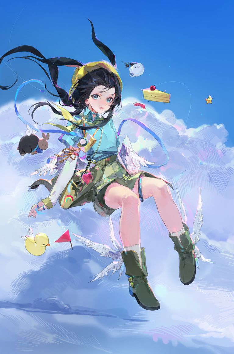 坠落＆漂浮插画特辑