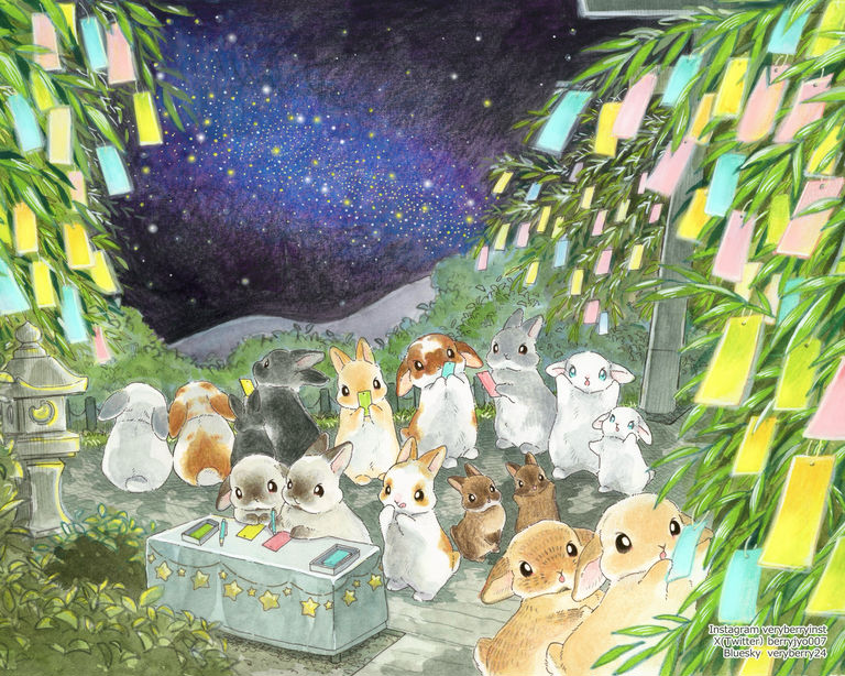 七夕插画特辑