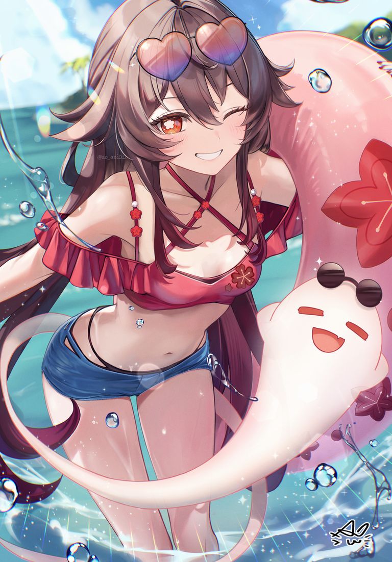 游泳圈插画特辑