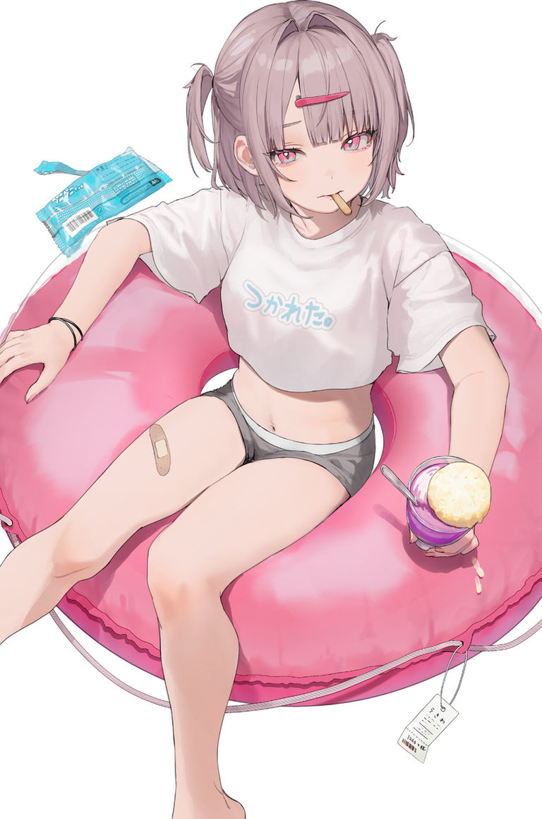 游泳圈插画特辑