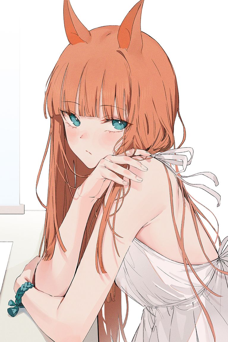 白色连衣裙插画特辑