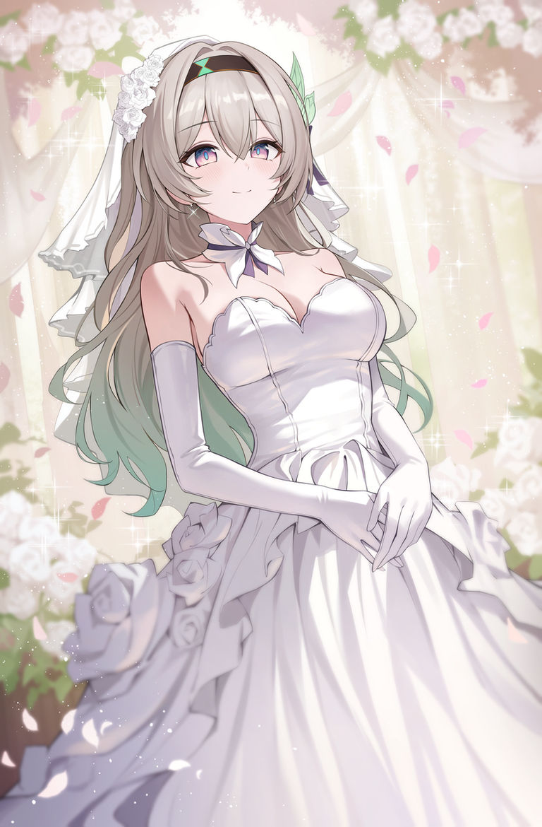 婚纱插画特辑
