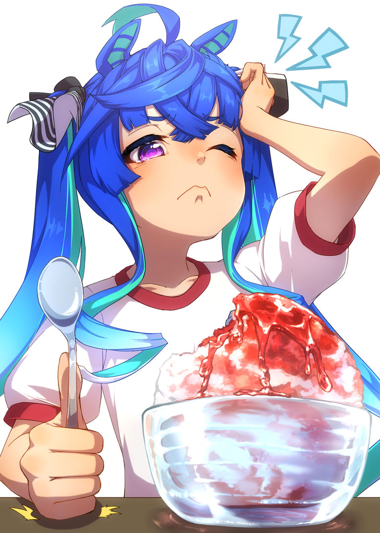 沁凉甜点冰沙插画特辑